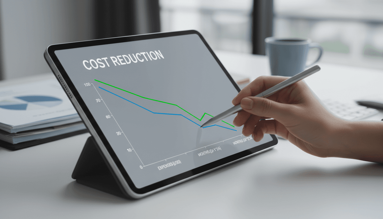 Cost reduction analysis on tablet screen